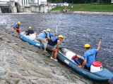 Vltava 2009: Vy Brod - Romberk, fotky Vedoucho (tyka)